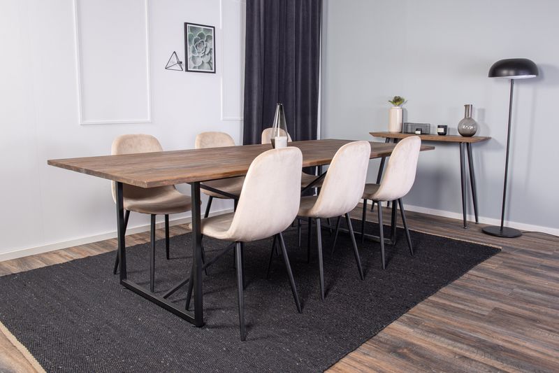 Venture Home Padang Rektangulär Matgrupp