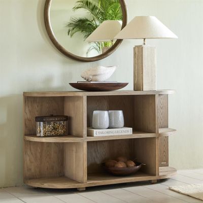 Riviera Maison Del Rey sidobord brun