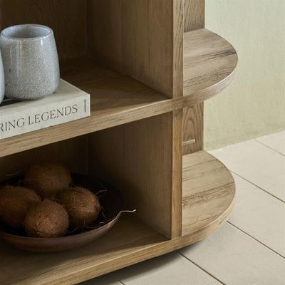 Riviera Maison Del Rey sidobord brun