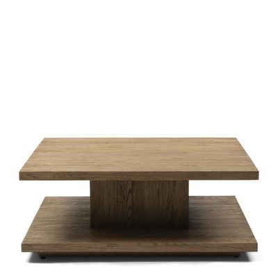 Riviera Maison Vermont soffbord 90x90 cm brun