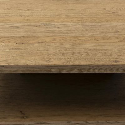 Riviera Maison Vermont soffbord 90x90 cm brun