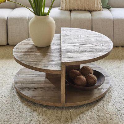 Riviera Maison Del Rey soffbord 90 cm brun