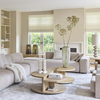 Riviera Maison Del Rey soffbord 90 cm brun