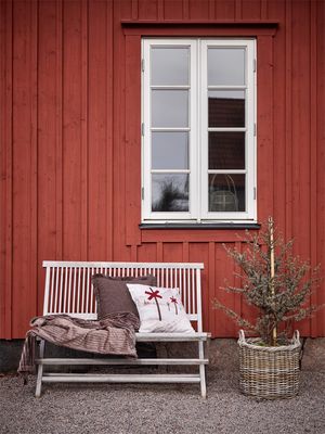 Redlunds Madde Kuddfodral Brun 45x45 cm