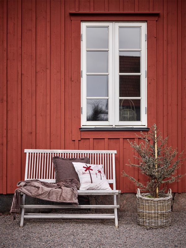 Redlunds Madde Kuddfodral Brun 45x45 cm