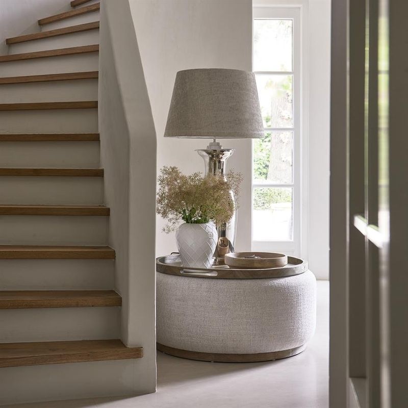 Riviera Maison Babylon soffbord med bricka vit