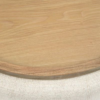 Riviera Maison Babylon soffbord med bricka vit