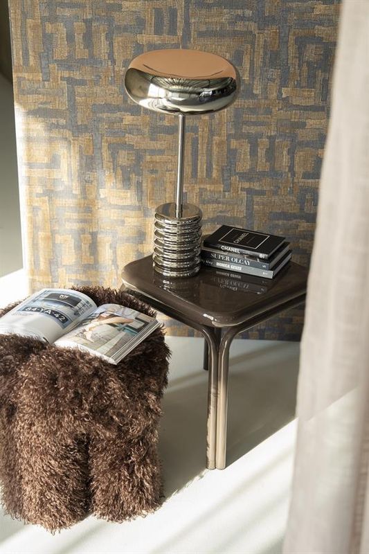 By Boo Sidobord Zilo - mörkbrun