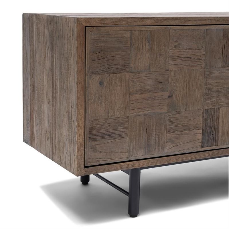 Riviera Maison Mac Arthur Park mediebänk brun