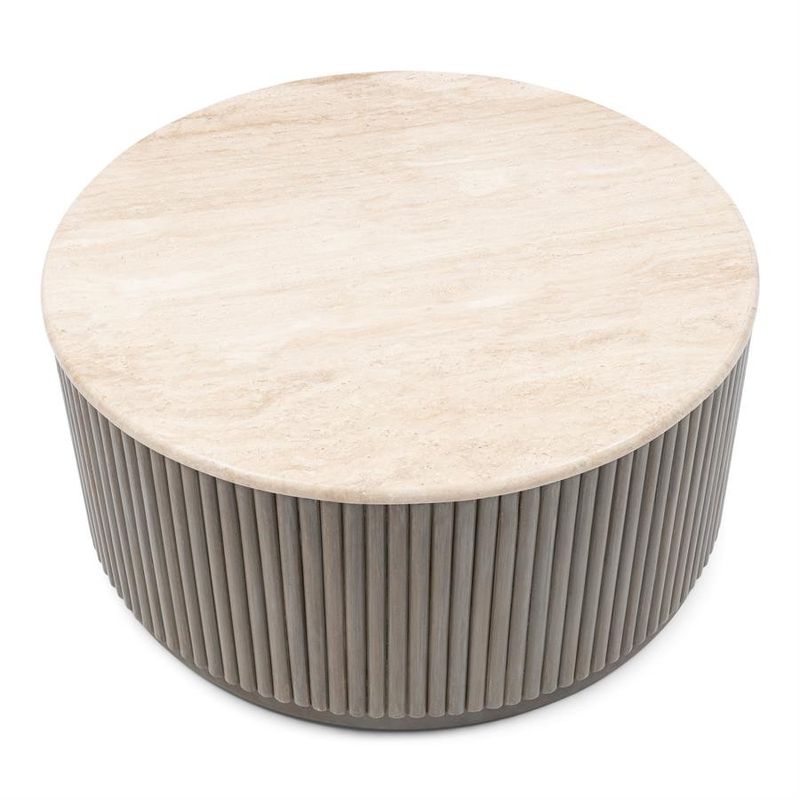 Riviera Maison Villanova soffbord 80 cm beige