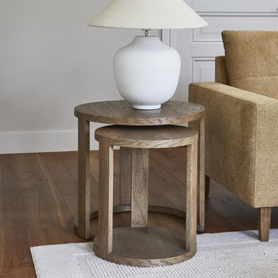 Riviera Maison Astoria sidobord brun