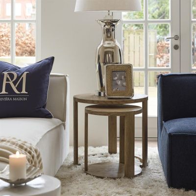 Riviera Maison Astoria sidobord brun