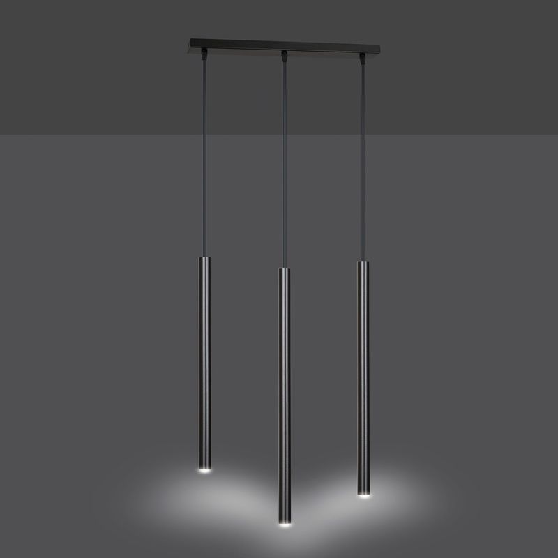 Emibig Lighting Taklampa SELTER 3 SVART