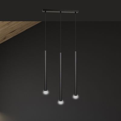 Emibig Lighting Taklampa SELTER 3 SVART