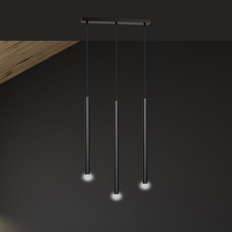 Emibig Lighting Taklampa SELTER 3 SVART