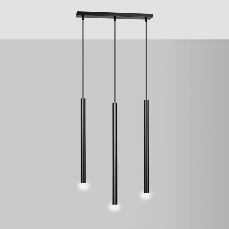 Emibig Lighting Taklampa SELTER 3 SVART