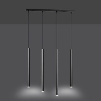 Emibig Lighting Taklampa SELTER 4 SVART