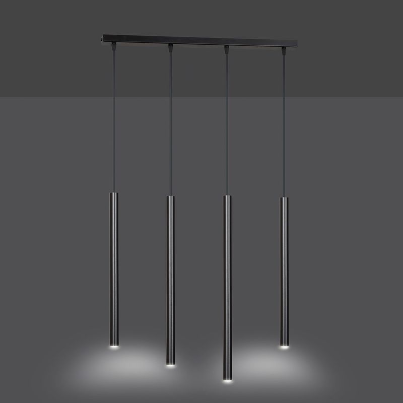 Emibig Lighting Taklampa SELTER 4 SVART