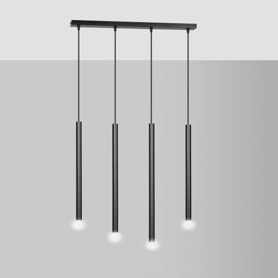 Emibig Lighting Taklampa SELTER 4 SVART