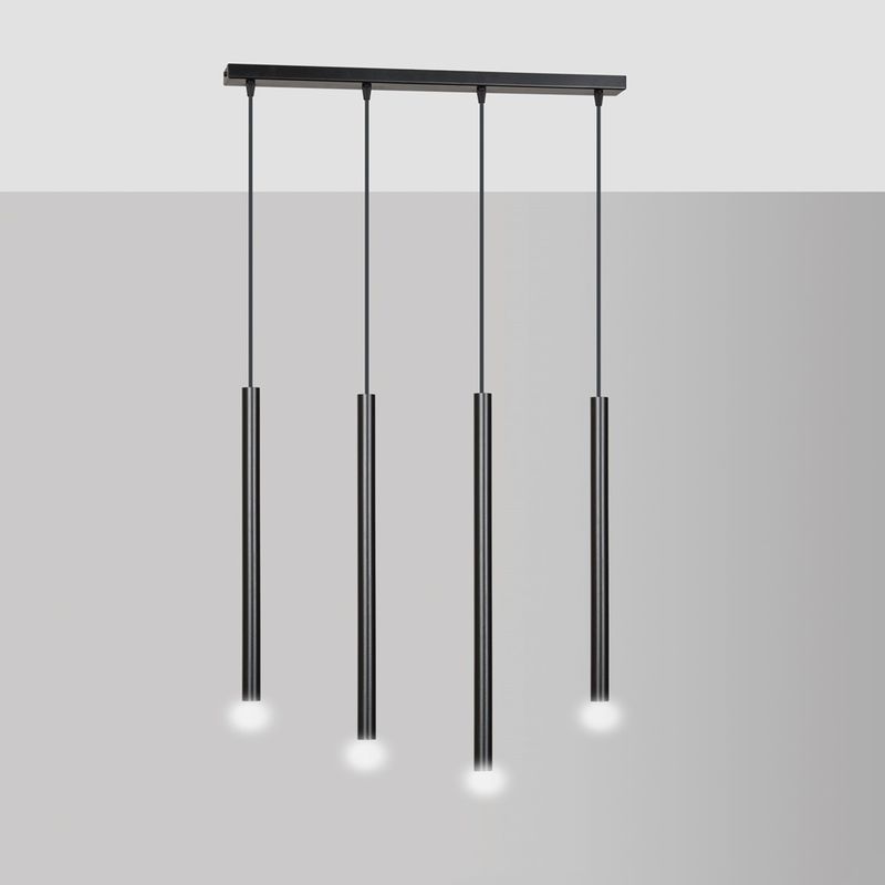 Emibig Lighting Taklampa SELTER 4 SVART