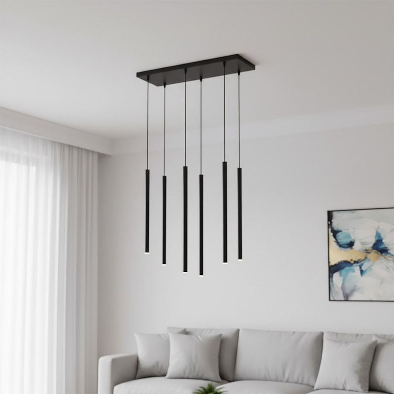 Emibig Lighting Taklampa SELTER 6 SVART