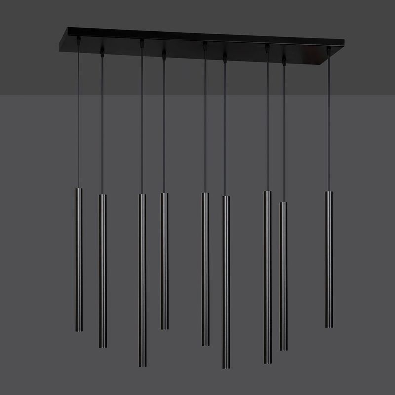 Emibig Lighting Taklampa SELTER 9 SVART