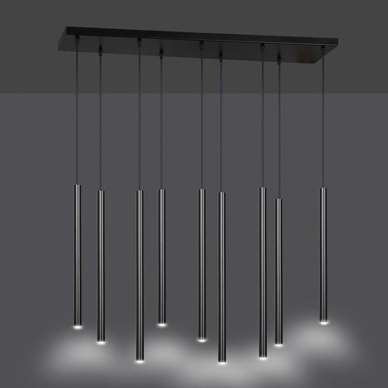 Emibig Lighting Taklampa SELTER 9 SVART