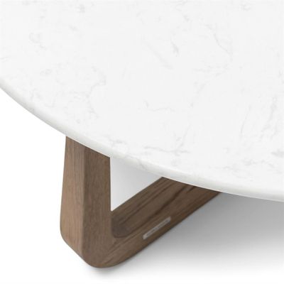 Riviera Maison Casone soffbord 90 cm benvit