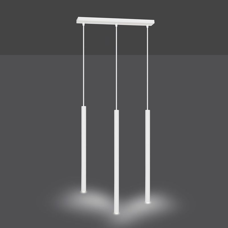 Emibig Lighting Taklampa SELTER 3 VIT