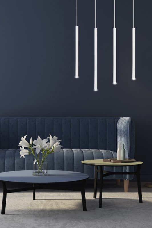 Emibig Lighting Taklampa SELTER 4 VIT