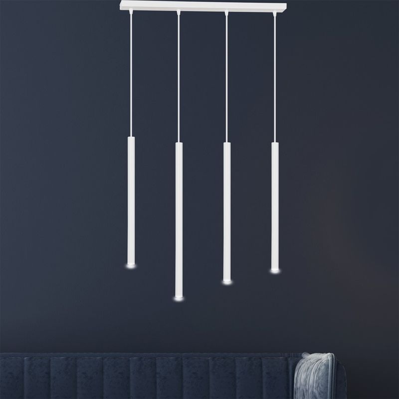 Emibig Lighting Taklampa SELTER 4 VIT