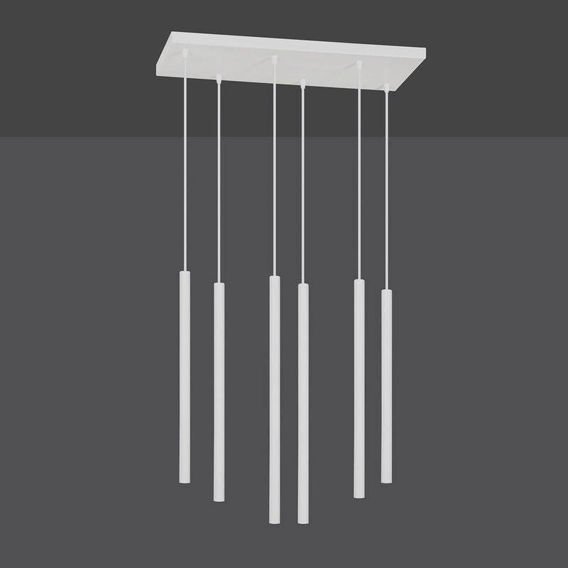 Emibig Lighting Taklampa SELTER 6 VIT