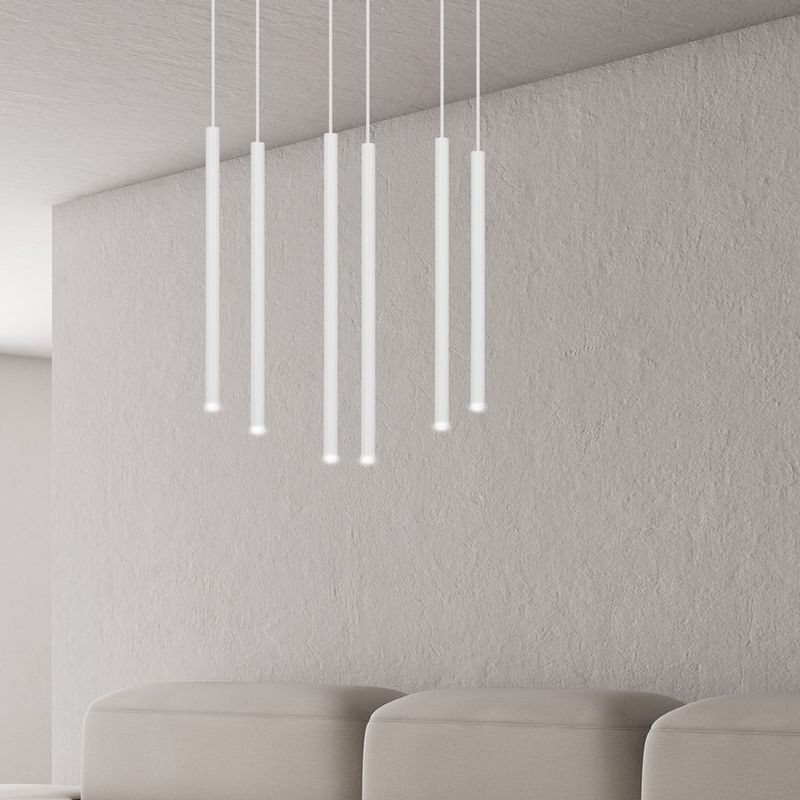 Emibig Lighting Taklampa SELTER 6 VIT