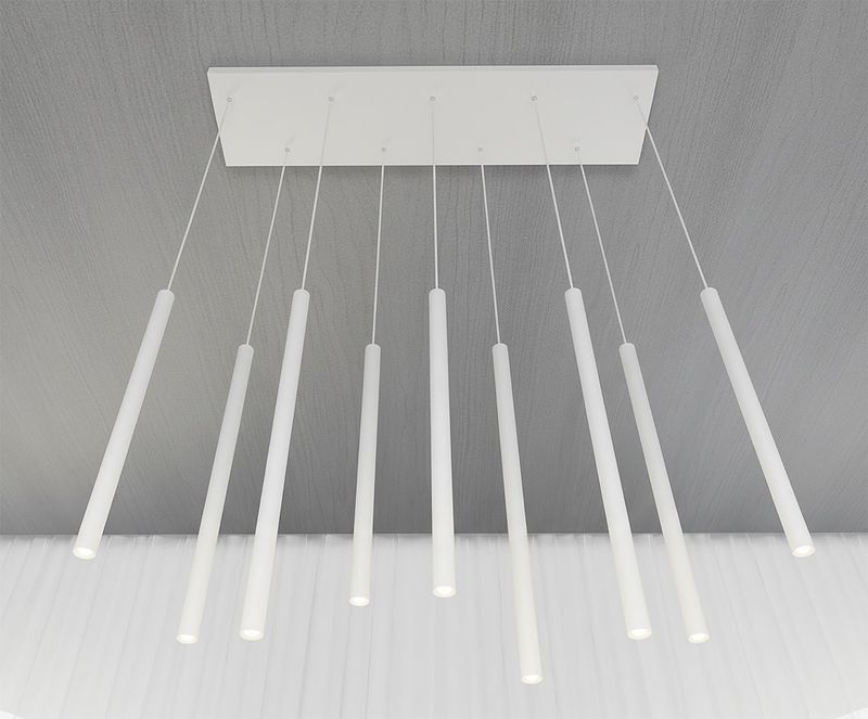 Emibig Lighting Taklampa SELTER 9 VIT