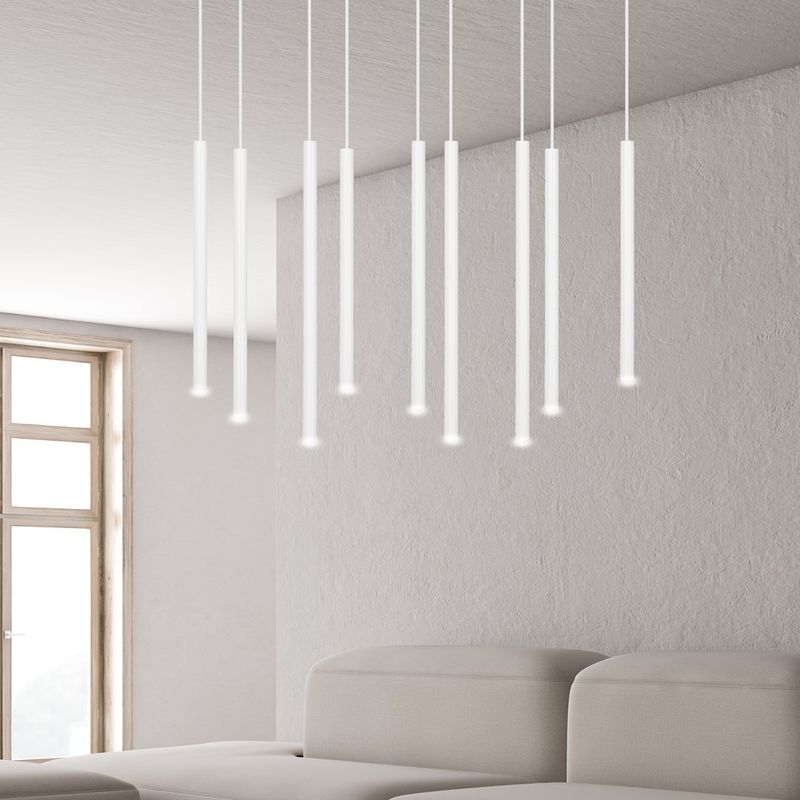 Emibig Lighting Taklampa SELTER 9 VIT