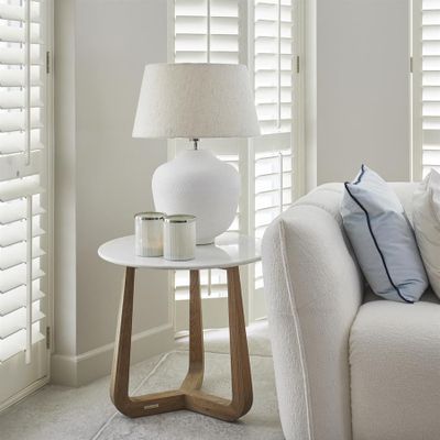 Riviera Maison Casone sidobord benvit
