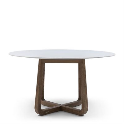 Riviera Maison Casone matbord 140 cm benvit