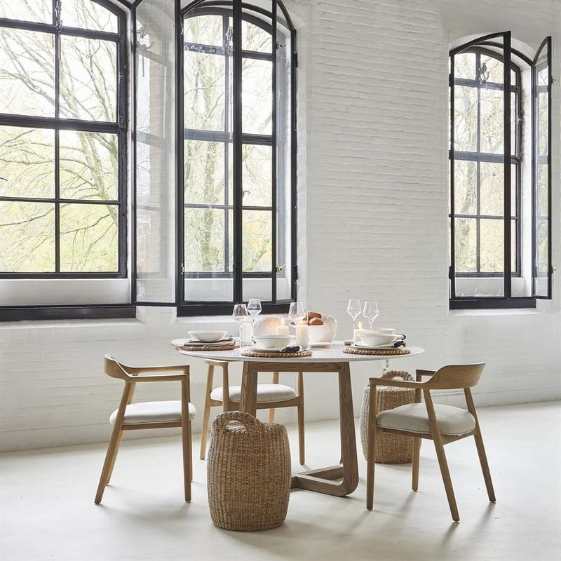 Riviera Maison Puglia karmstol linnefärgad