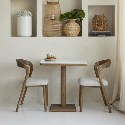 Riviera Maison Puglia matstol linnefärgad