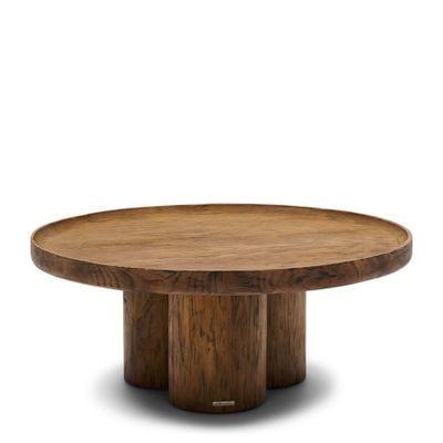 Riviera Maison Vegas soffbord 66 cm brun
