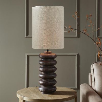 Riviera Maison Bangli bordslampa brun