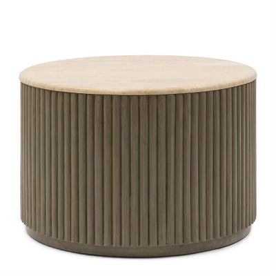 Riviera Maison Villanova soffbord 60 cm beige