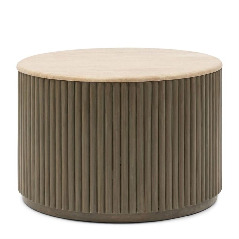 Riviera Maison Villanova soffbord 60 cm beige