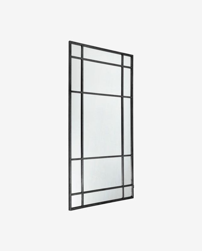Nordal SPIRIT järn väggspegel - svart