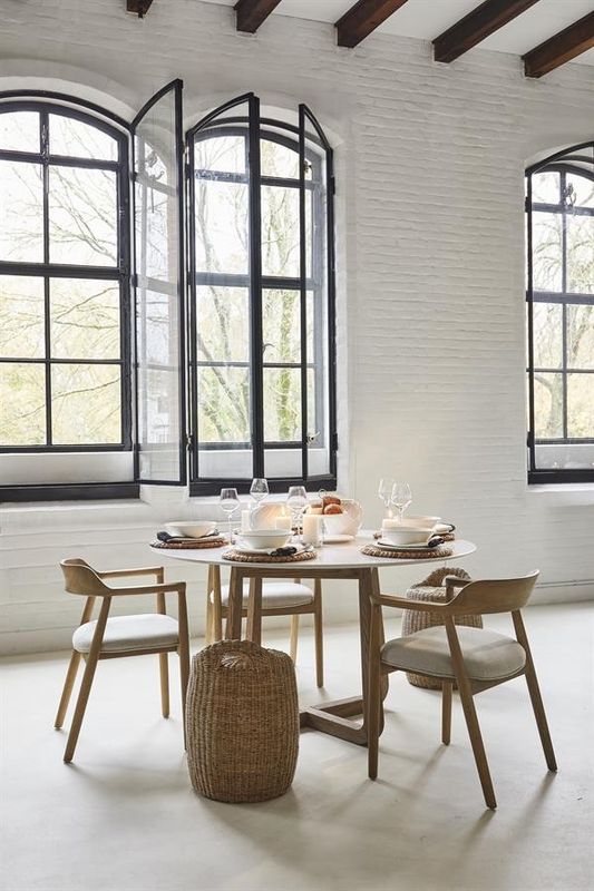 Riviera Maison Puglia karmstol linnefärgad