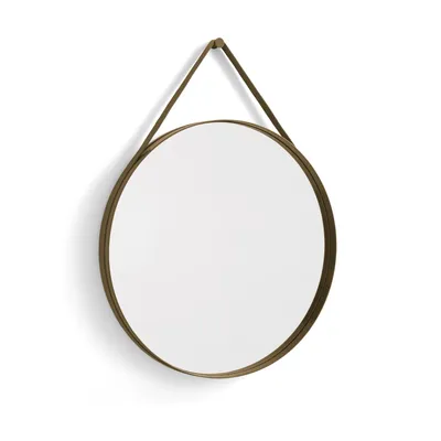 HAY Strap Mirror No 2 spegel, Light brown