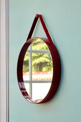 HAY Strap Mirror No 2 spegel, Red