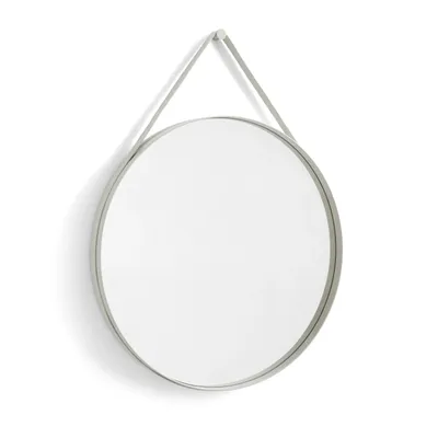 HAY Strap Mirror No 2 spegel, Light grey