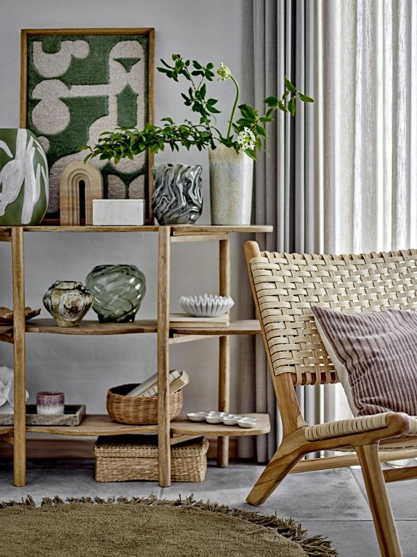 Bloomingville Longton Väggdekoration, Grön, Ull