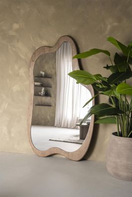 By Boo Golvspegel Laban XL Natur